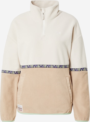 Pull-over 'Holina' Iriedaily en beige : devant