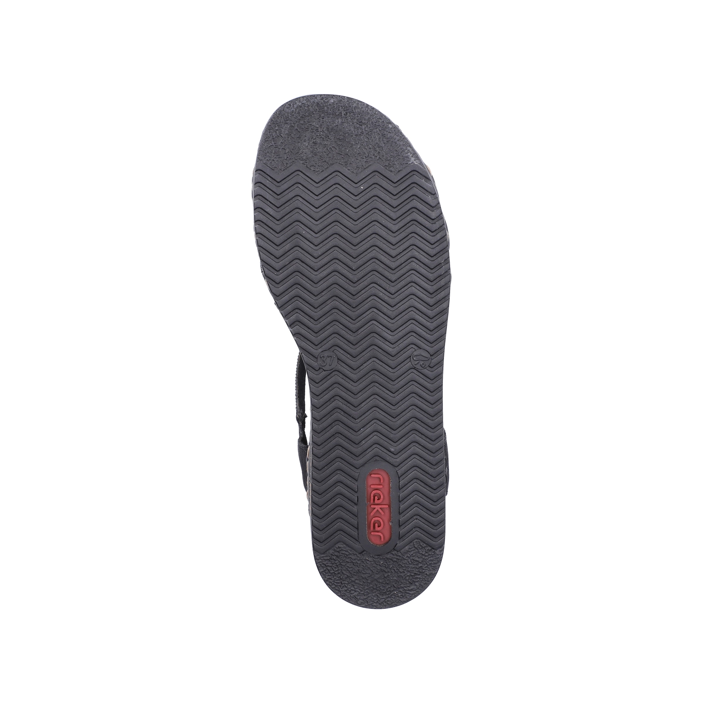 Sandales '62977' Rieker en noir