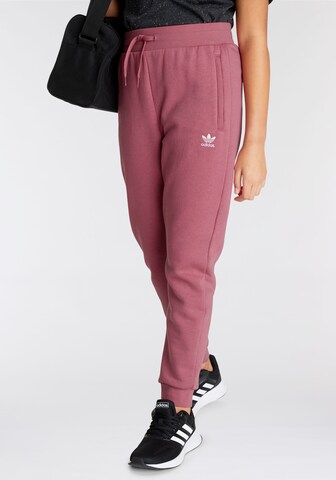 ADIDAS ORIGINALS Tapered Trousers 'Adicolor' in Pink