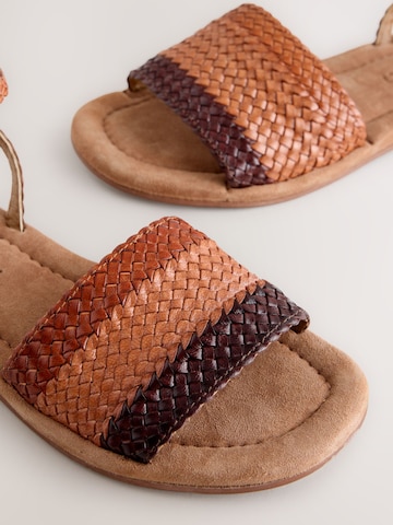 Next Strap sandal 'Forever Comfort' in Brown