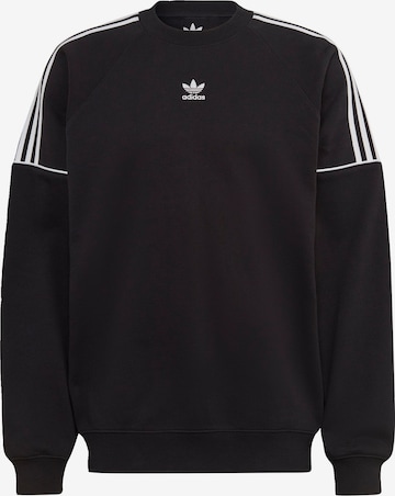 Bluză de molton 'Rekive Crew' de la ADIDAS ORIGINALS pe negru: față