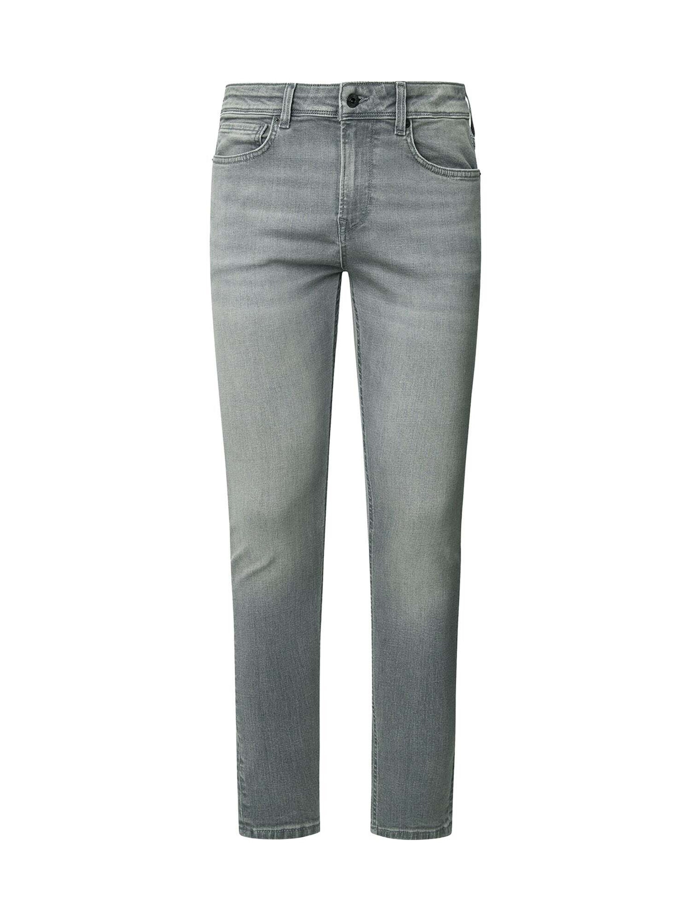 Pepe Jeans Skinny Jeans in Grey: front