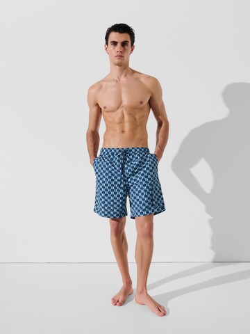 Karl Lagerfeld Zwemshorts in Blauw