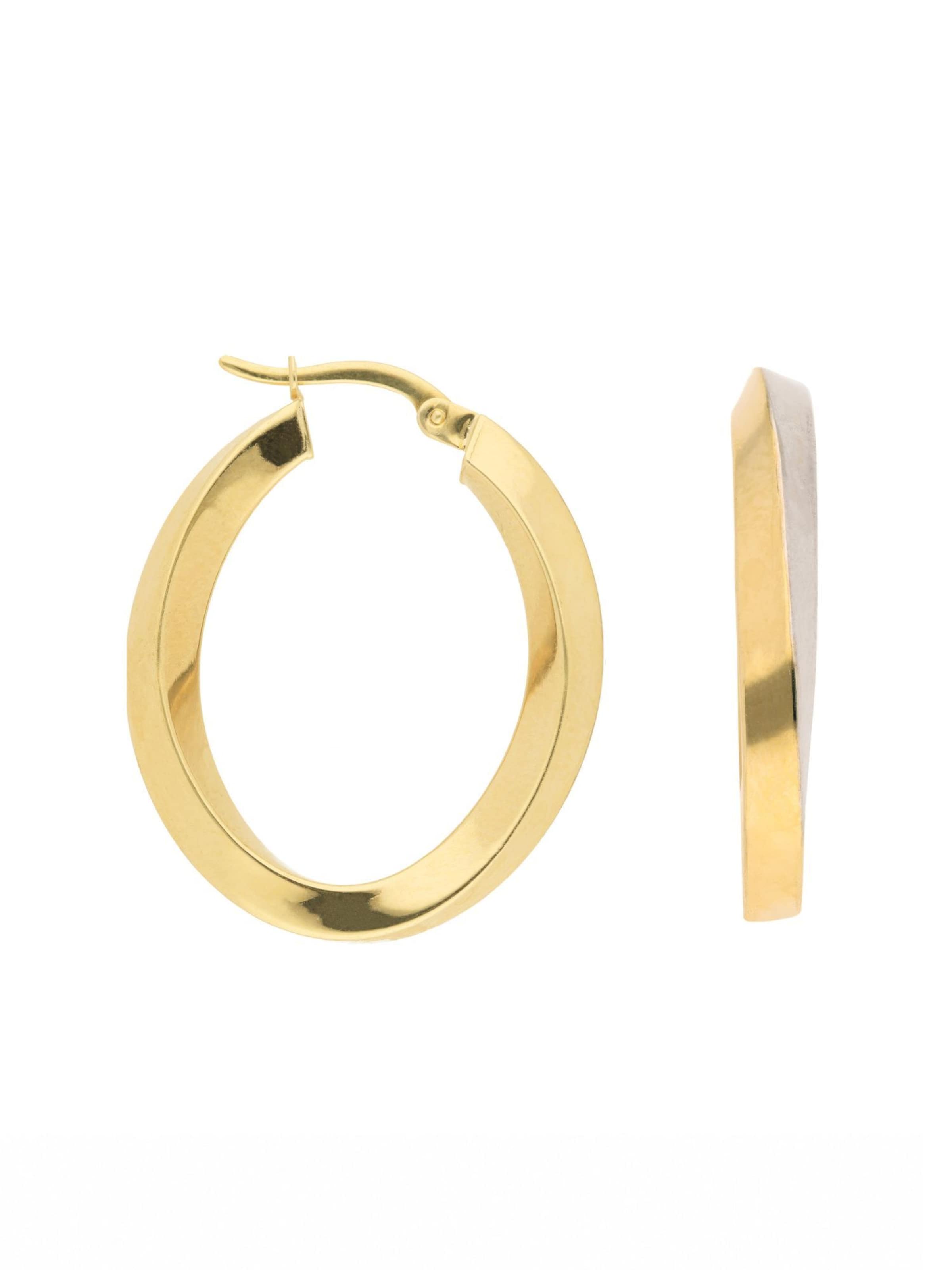 Adelia´s Earrings in Gold: front
