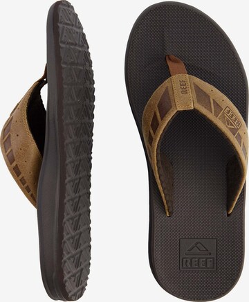 REEF Beach & Pool Shoes ' Cushion' in Brown