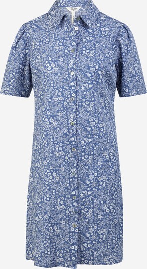 OBJECT Petite Kleid 'MIE' in blue denim / weiß, Produktansicht