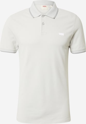 LEVI'S ® Shirt 'Slim Housemark Polo' in Grijs: voorkant