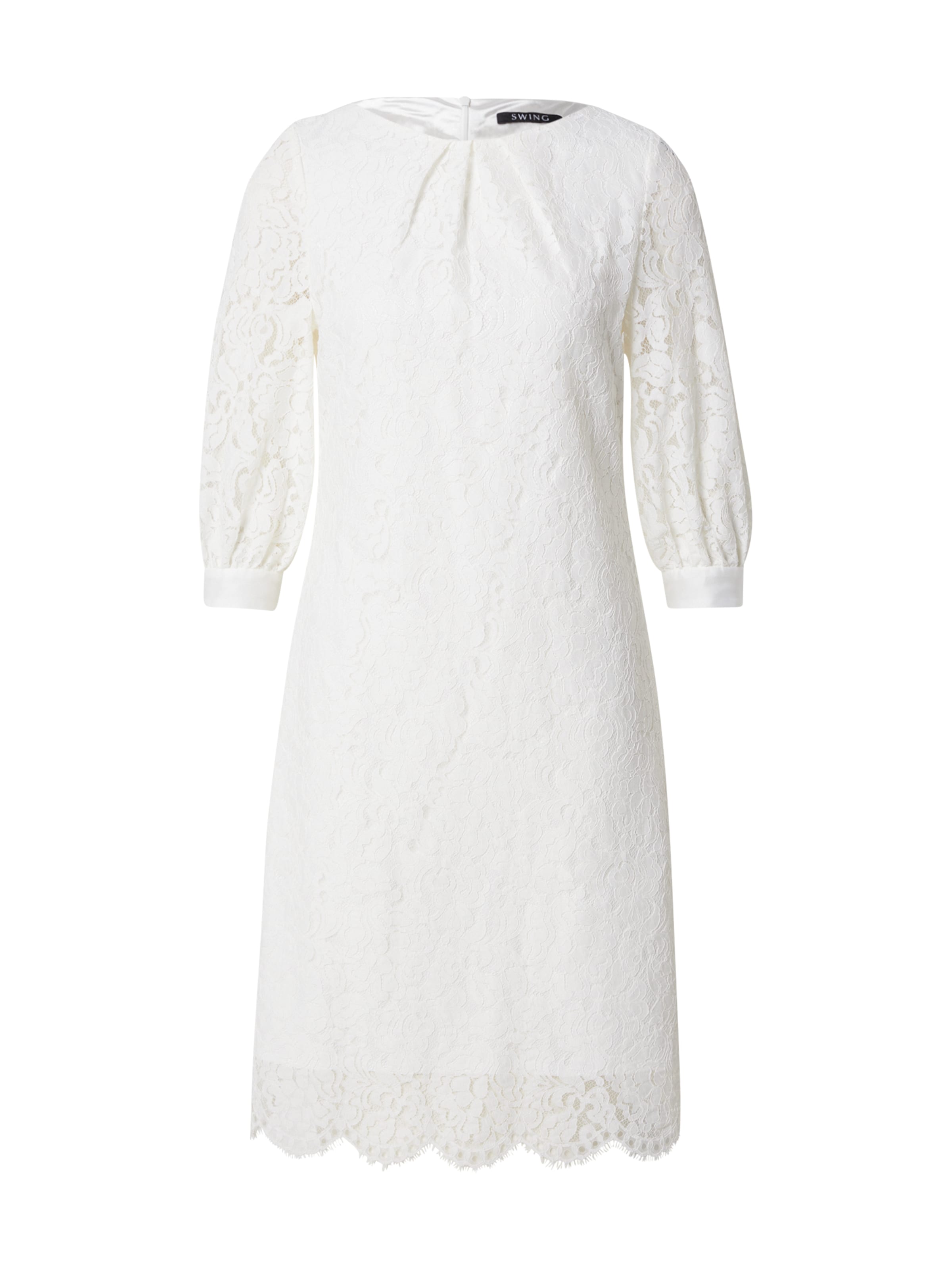 SWING Kleid in Weiß: Vorderseite
