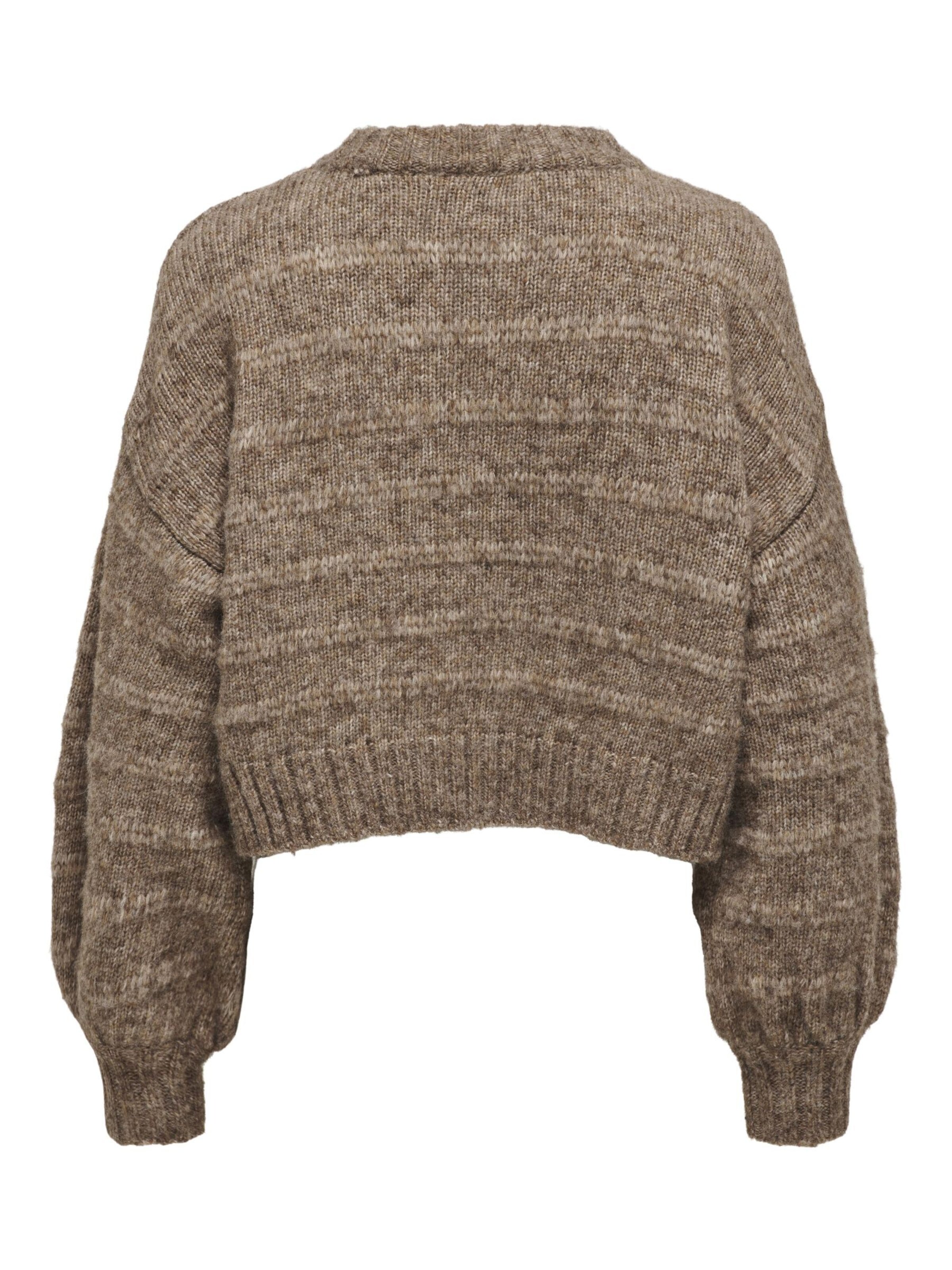 ONLY Sweater 'Celina' in Brown