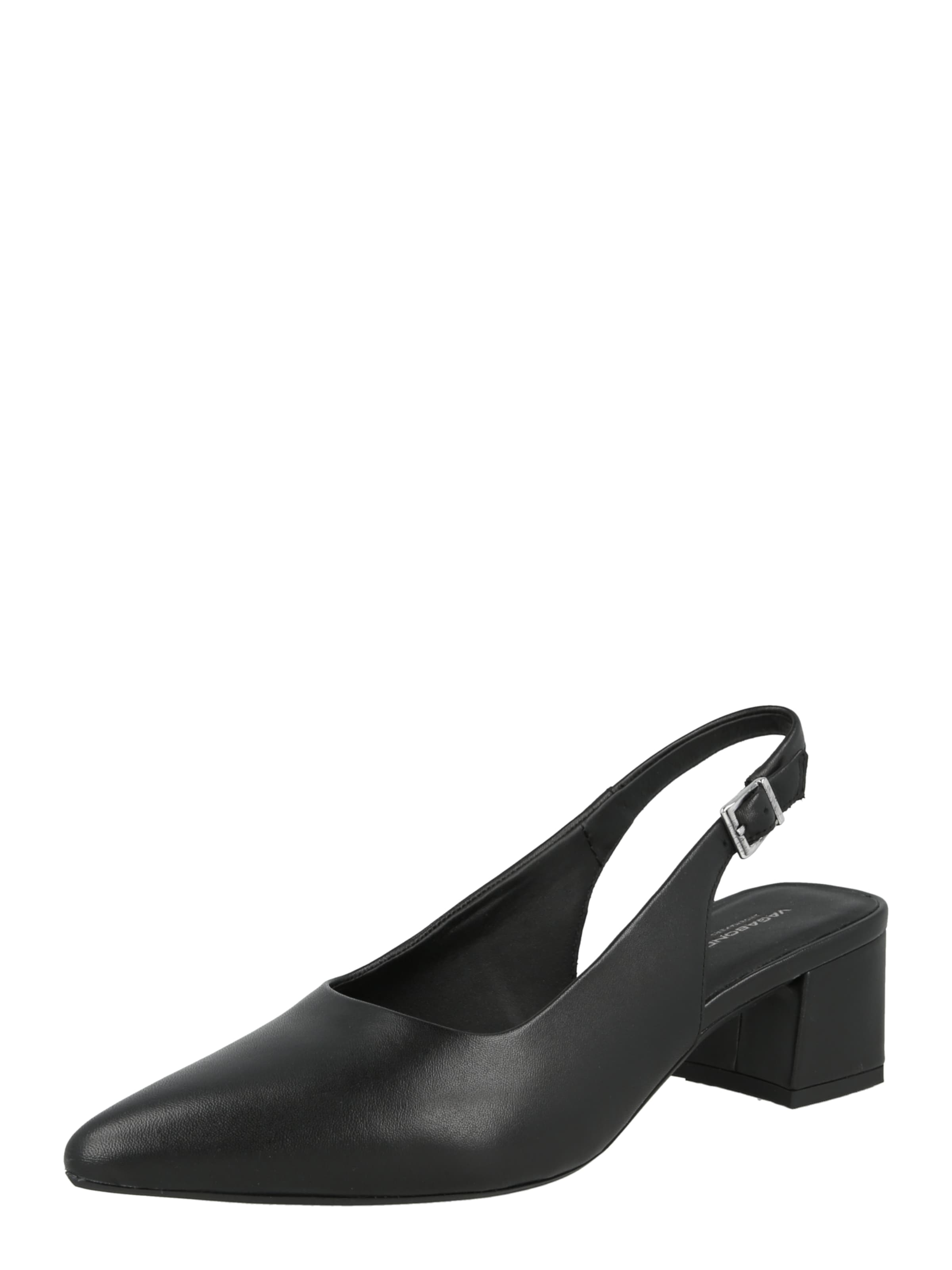 VAGABOND SHOEMAKERS Лодочки с открытой пяткой 'MARTA' в Черный: спереди