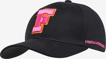 Frieda & Freddies NY Cap in Black: front