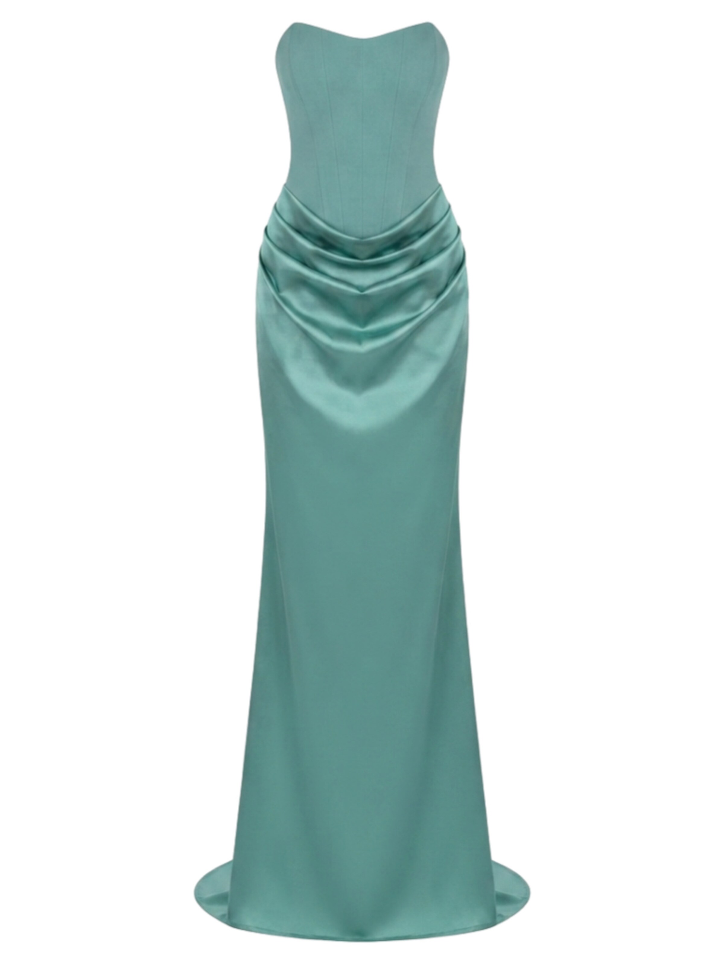Ombre - Vestido de noche en azul: frente