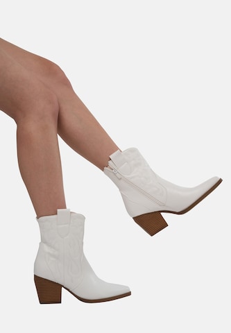 Salinyang Comwboystøvler i hvid