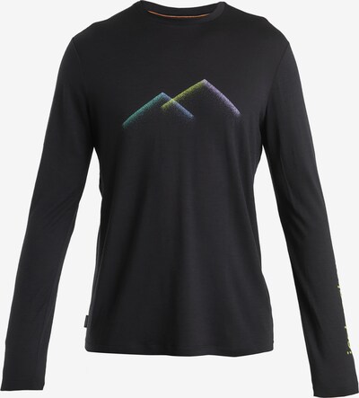 ICEBREAKER Toiminnallinen paita 'Tech Lite III' värissä turkoosi / keltainen / vaaleanvioletti / musta, Tuotenäkymä