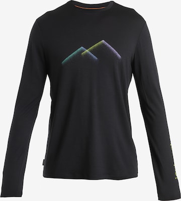 T-Shirt fonctionnel 'Tech Lite III' ICEBREAKER en noir : devant