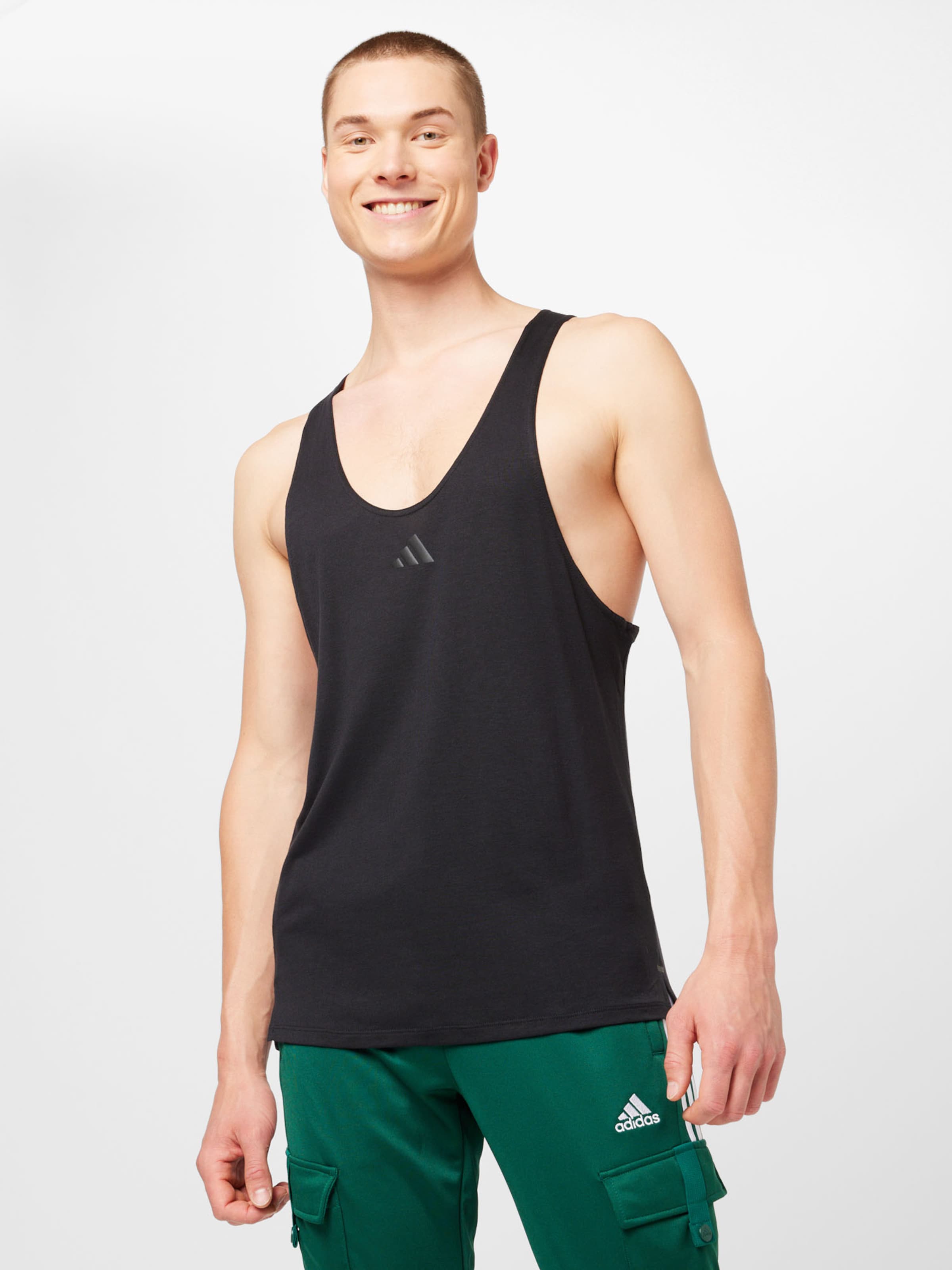 Adidas fitness t shirt sale