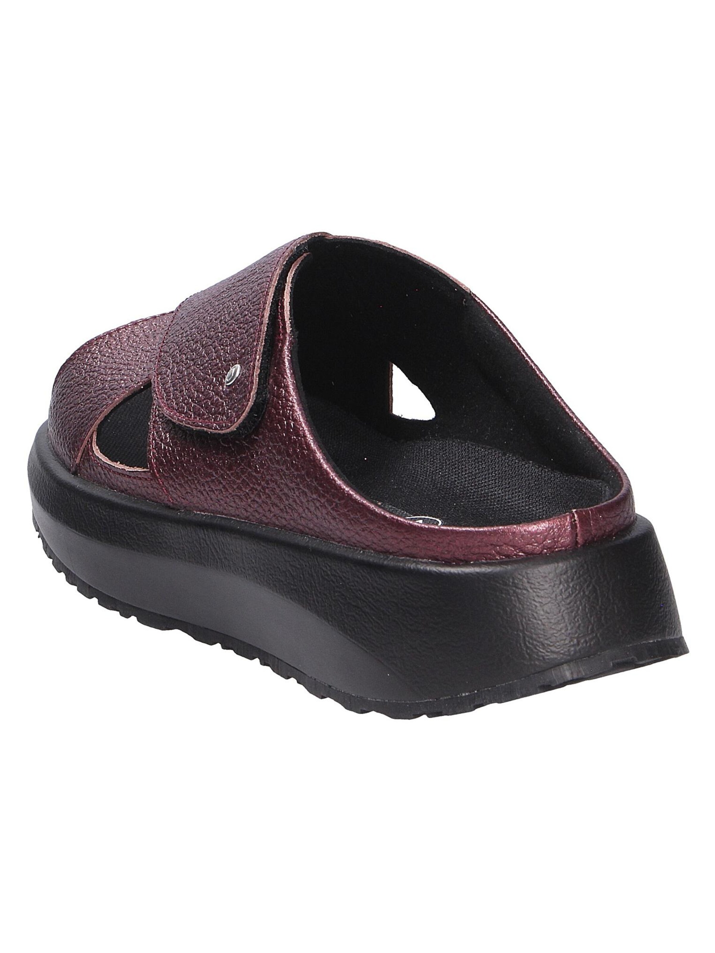 Joya Mules 'Alicante W' in Red