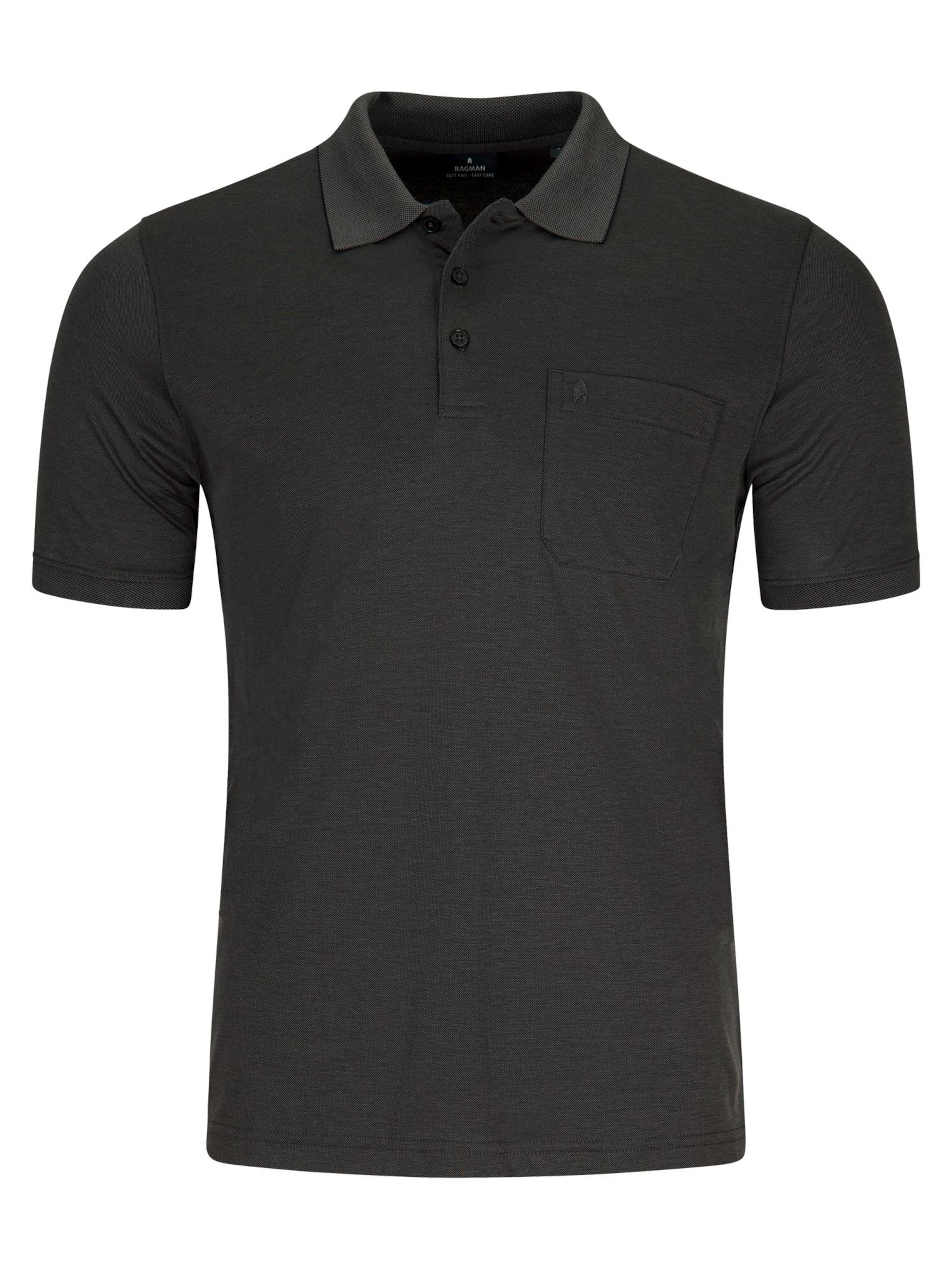 Ragman Shirt 'Basic' in Grey: front