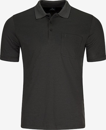 Ragman Shirt 'Basic' in Grau: Vorderseite