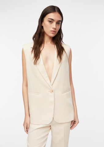 COMMA Weste in Beige: Vorderseite