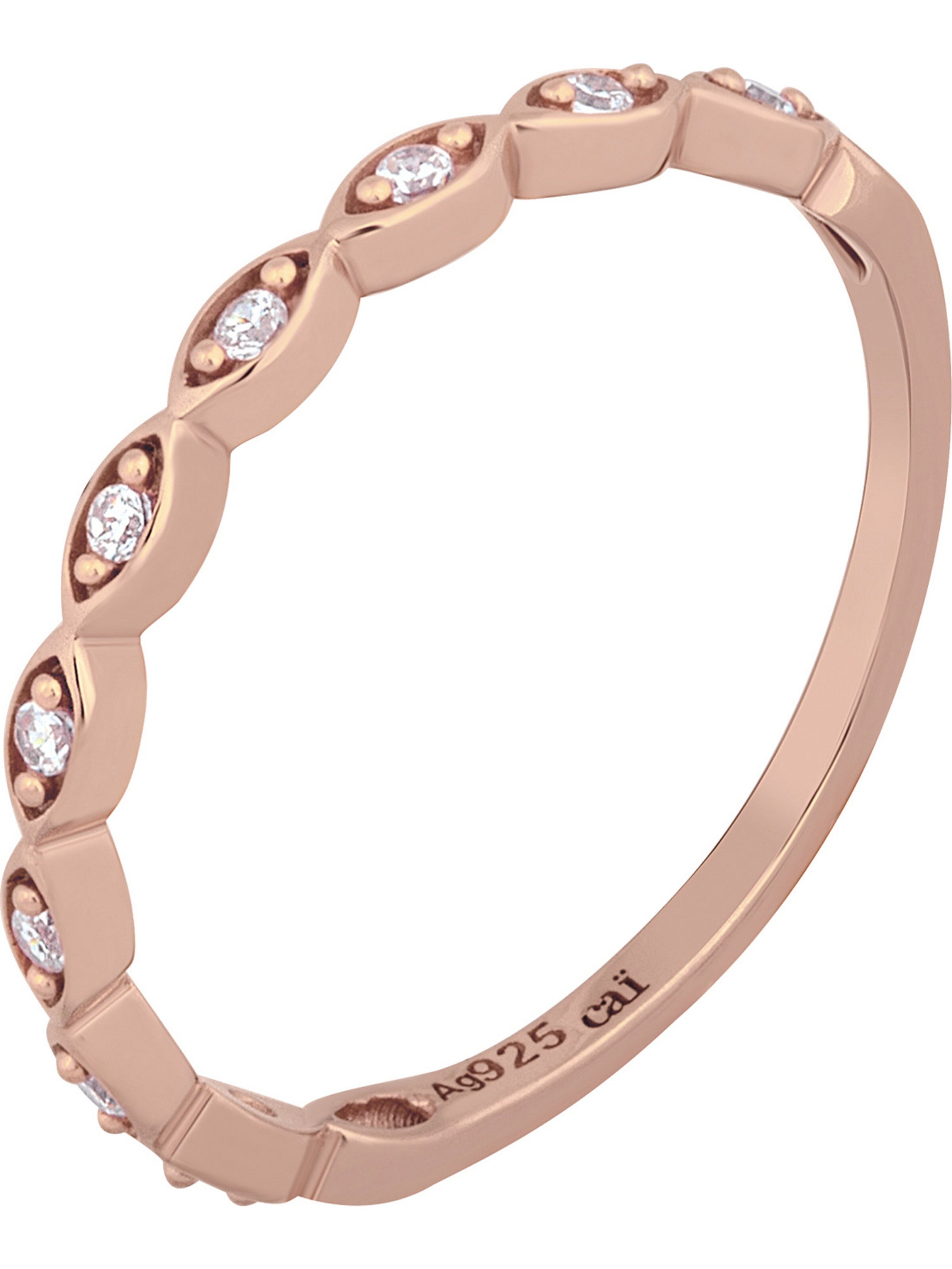 Jacques Lemans Ring in Gold: Vorderseite