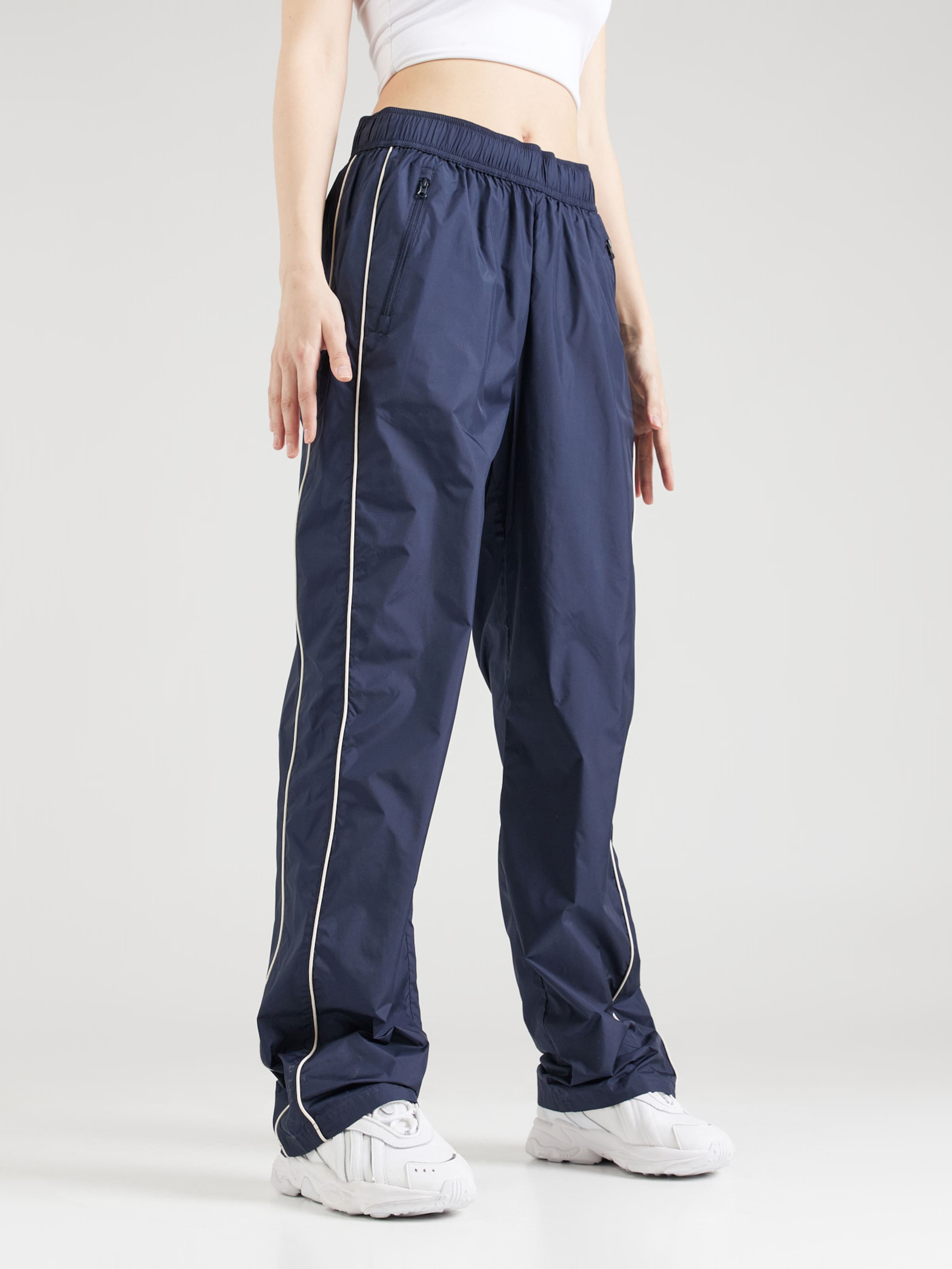 Navy sports trousers hotsell