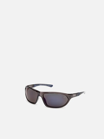 TIMBERLAND Zonnebril 'Timberland TB00035 Shiny grey 67/16/130 MAN Sunglasses' in Grijs