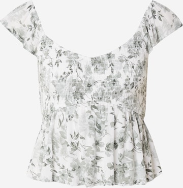 HOLLISTER Blouse in White: front