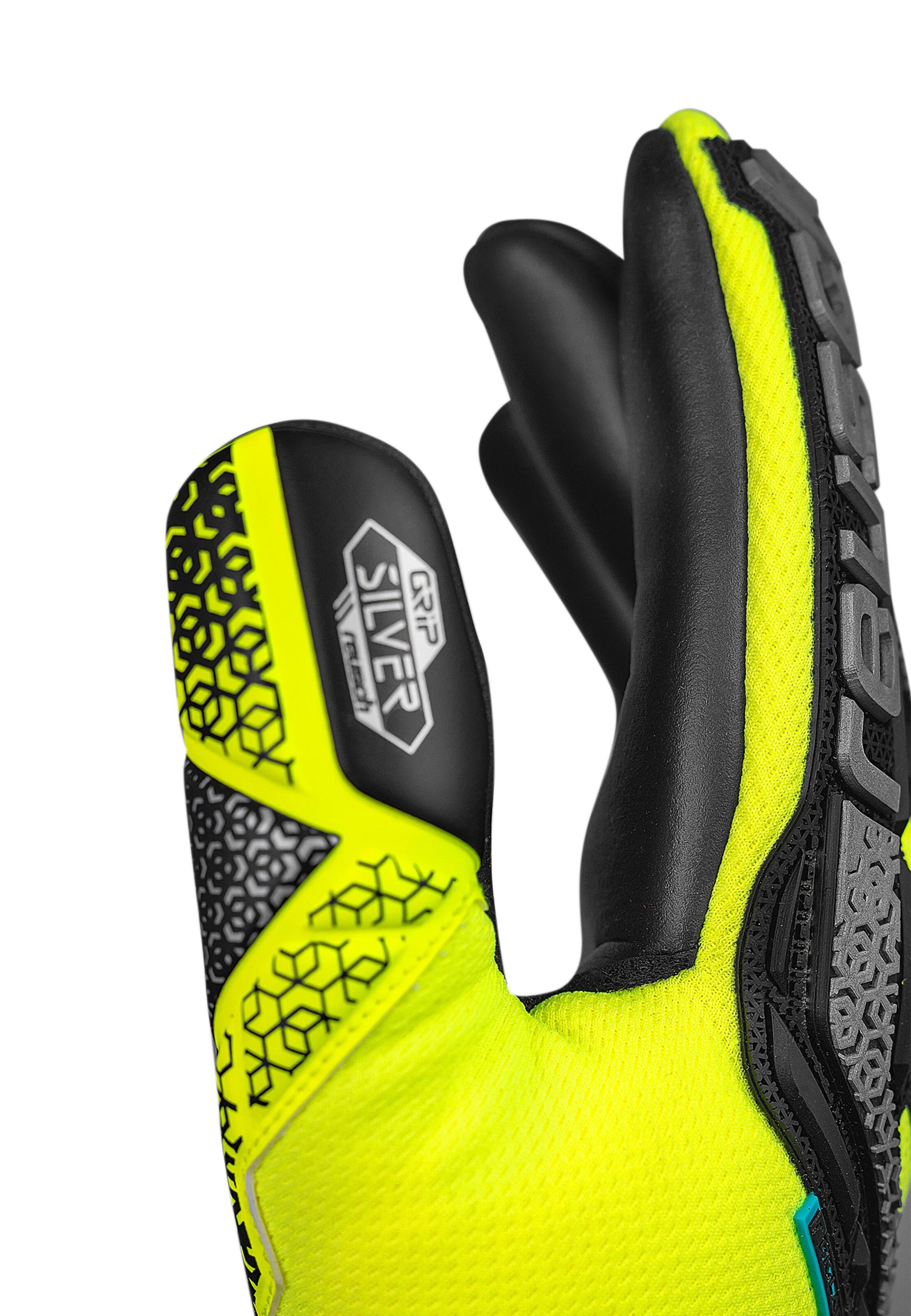 REUSCH Torwarthandschuhe 'Attrakt Freegel Silver' in Schwarz