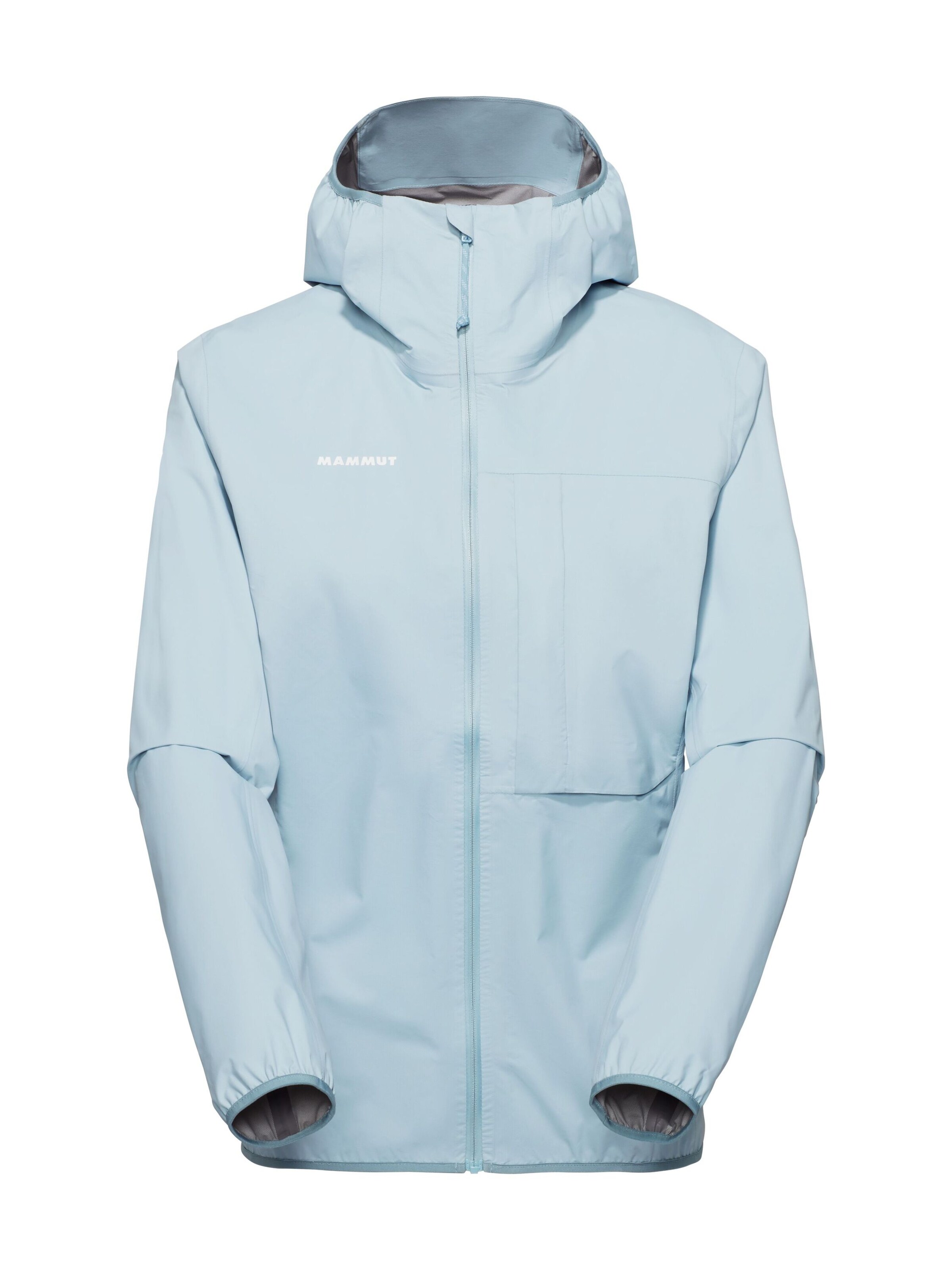 MAMMUT Outdoorjacke 'Ducan Light' in hellblau / weiß, Produktansicht