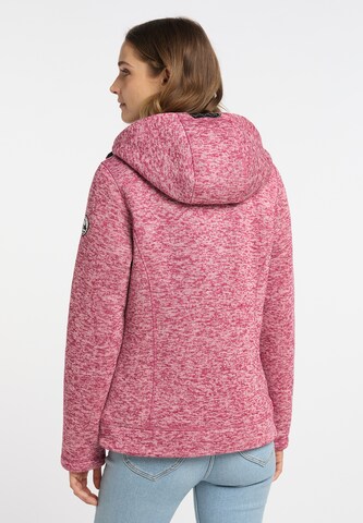 Veste en polaire Schmuddelwedda en rose