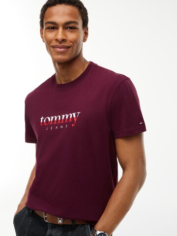 Tommy Jeans Majica | vijolična barva