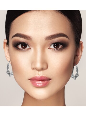 ARS-ARGENTI Ohrringe 'SCULPTURA HELIX HOOPS - silver'‌‌ in Silber: Vorderseite