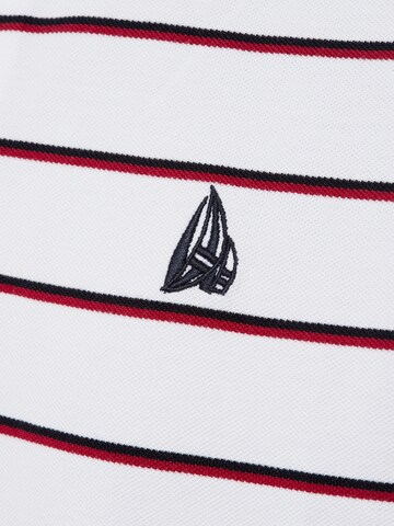 T-Shirt Andrew James en blanc