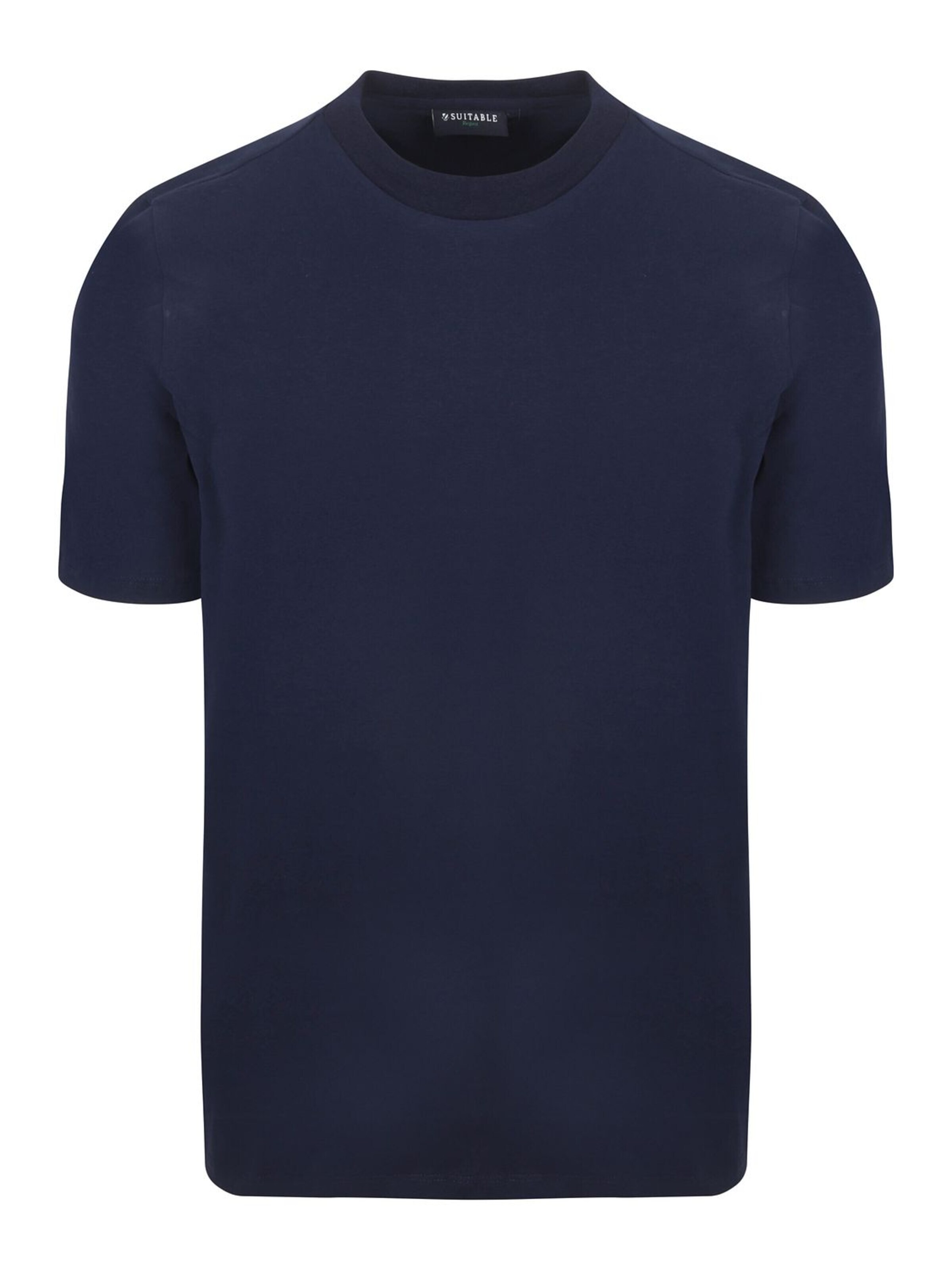 Suitable Shirt 'Hi' in M in de kleur Navy, Productweergave