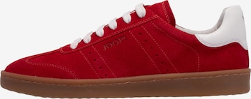 JOOP! Platform trainers 'Velluto Isa' in Red: front