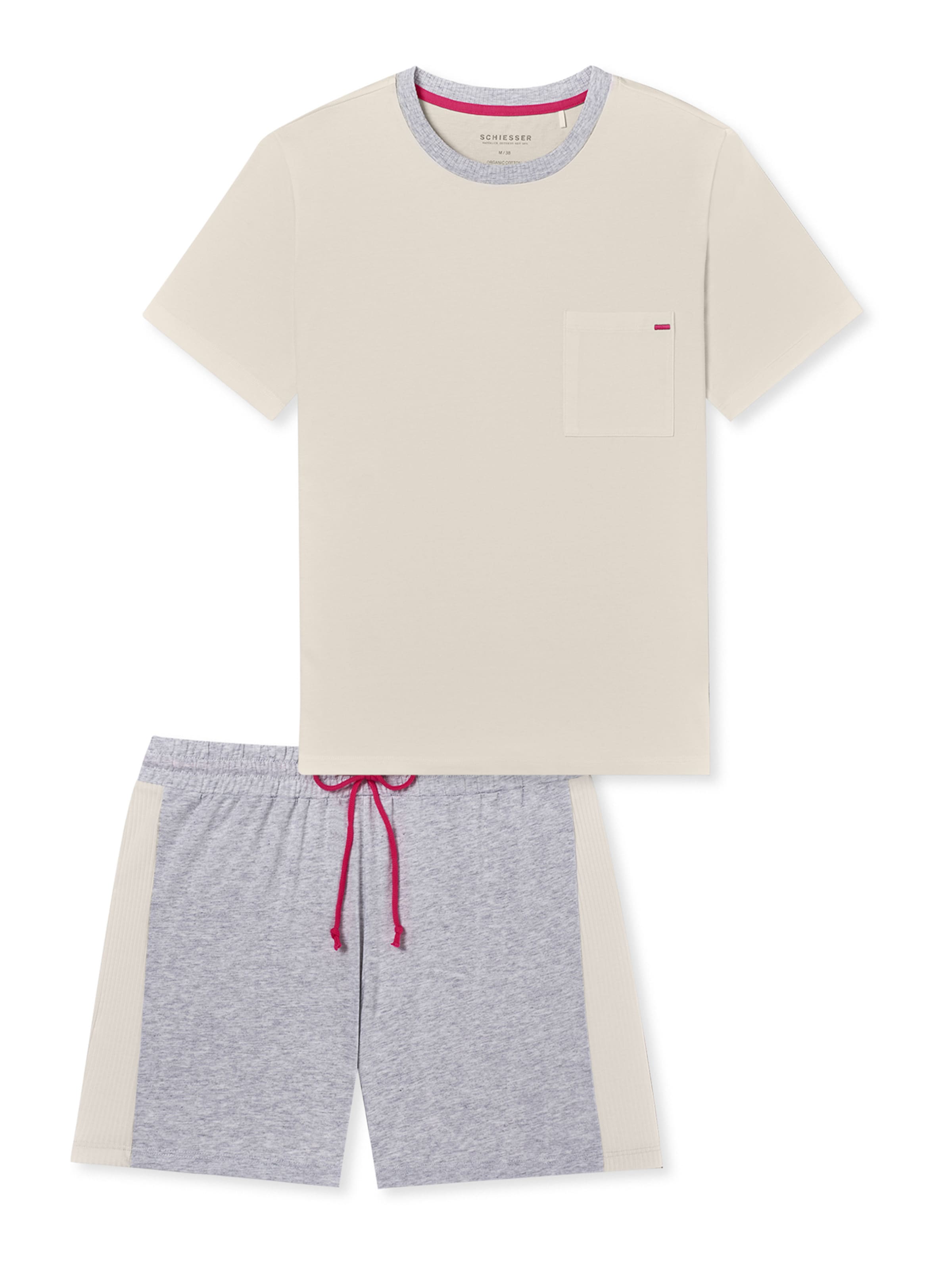 Shorty 'Casual Nightwear' SCHIESSER en beige : devant