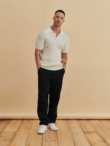 DAN FOX APPAREL Shirt 'Ferdinand' in White