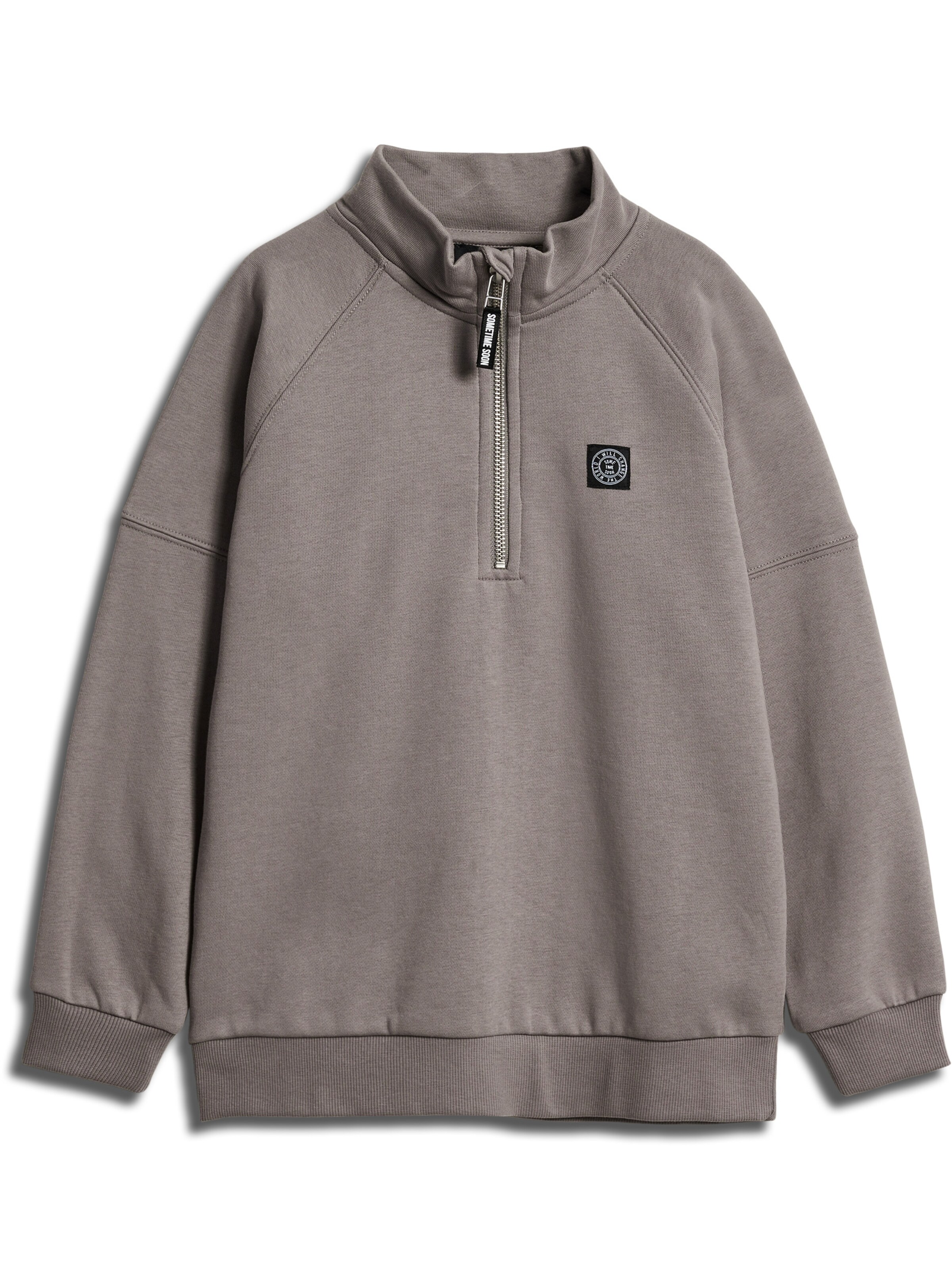 SOMETIME SOON Sweatshirt in Brown: front