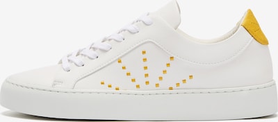 NINE TO FIVE Sneaker 'Grácia' in limone / weiß, Produktansicht