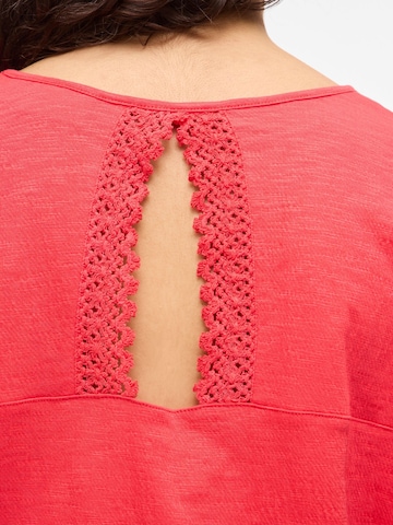 VILA Shirt 'VISyma' in Rood