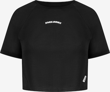 Smilodox Shirt 'Nalani' in Zwart: voorkant