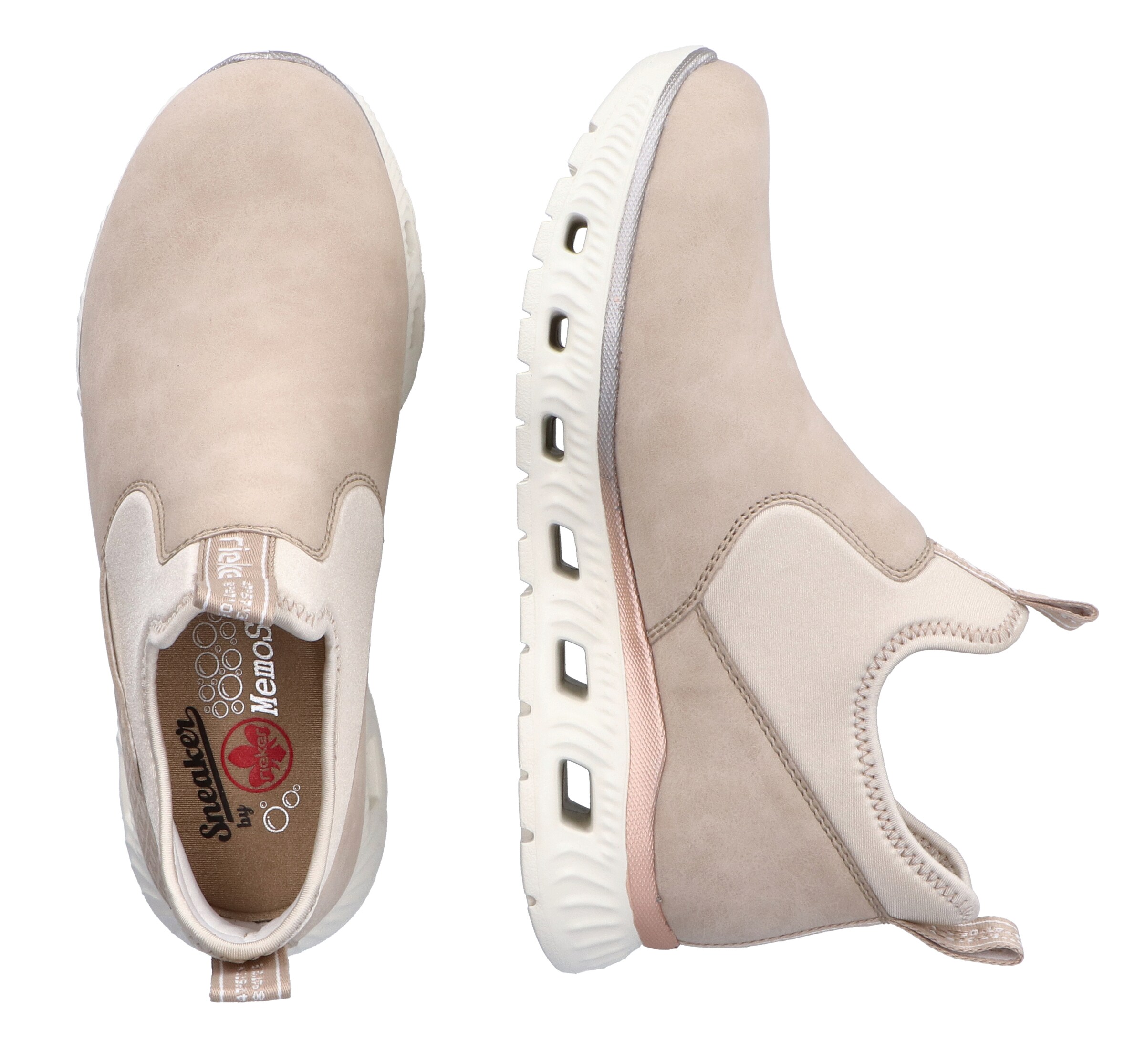 RiekerSlip On tenisice - bež boja