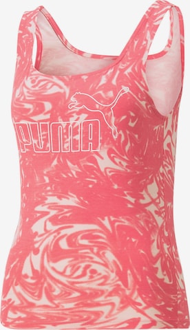 PUMA - Top deportivo en rosa: frente