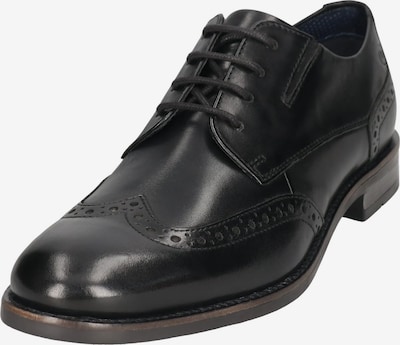 bugatti Buty sznurowane w kolorze czarnym, Podgląd produktu