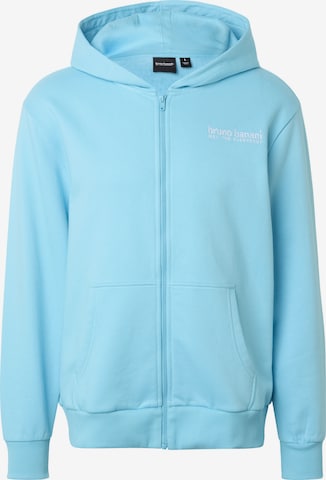 Bruno Banani - Casaco em moletão em azul: frente