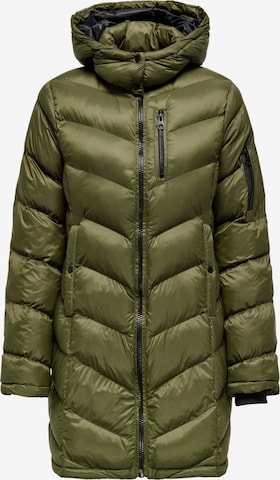 Cappotto invernale 'ONLTahia' di ONLY in verde: frontale