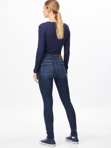 LEVI'S ® Skinny Jeansy '720™ High Rise Super Skinny' w kolorze niebieski