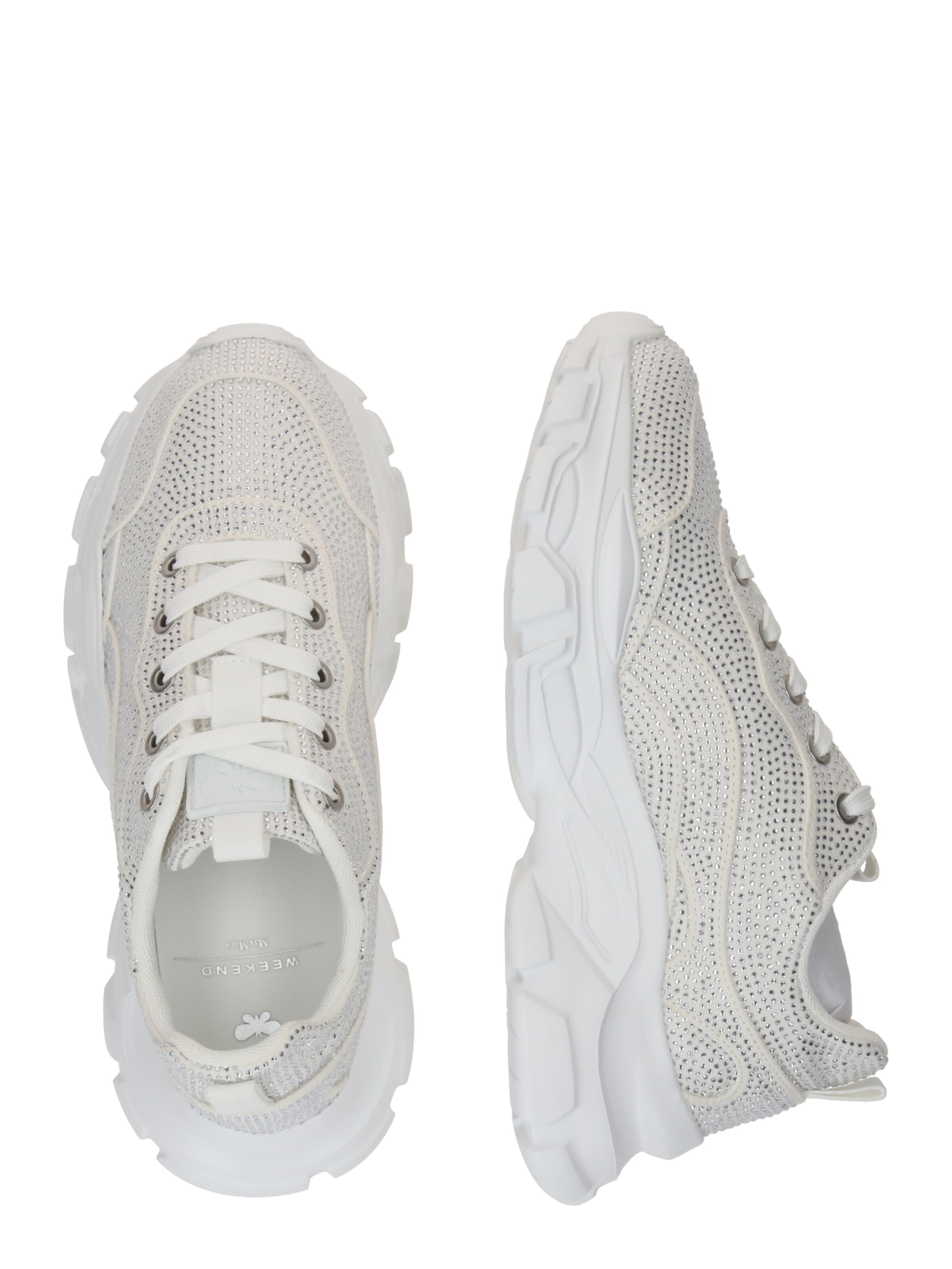 Sneaker low 'TENENTE' de la Weekend Max Mara pe alb