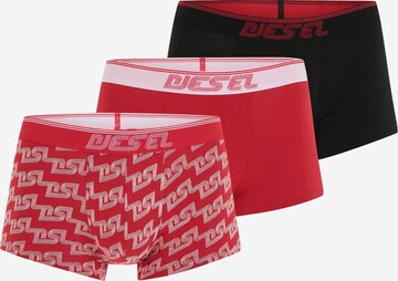 DIESEL - Calzoncillo boxer en rojo: frente